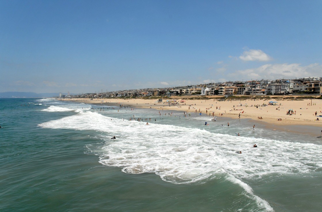 Manhattan Beach im Sommer